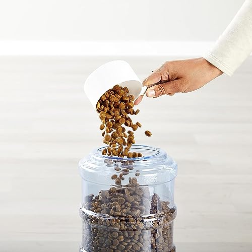 Automatic Pet Water Dispenser and Gravity Food Feeder Set for Cat and Dog (Waterer + Feeder / Small)