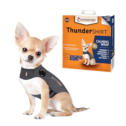 for Dogs Calming Anxiety Vest (Gray / XXS)
