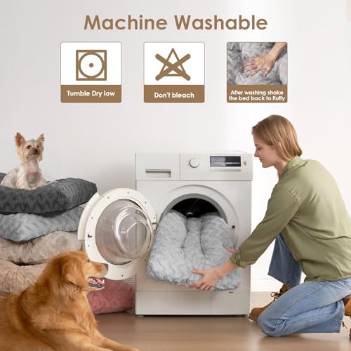 XXL Dog Bed 47x29 Inch (Grey / 47" x 29"x 4")