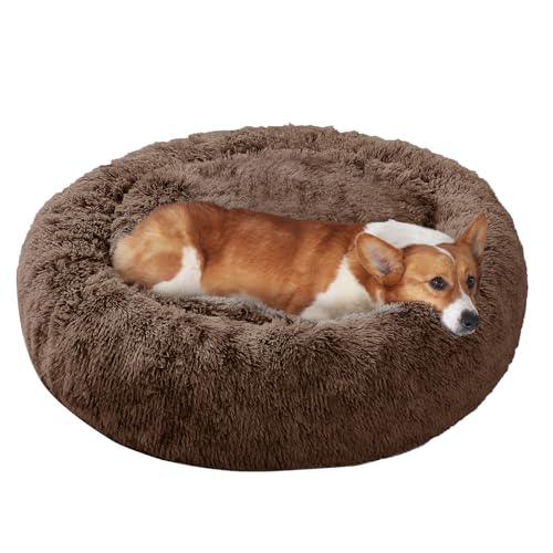 Dog Bed Calming Anti (31" / Coffee)