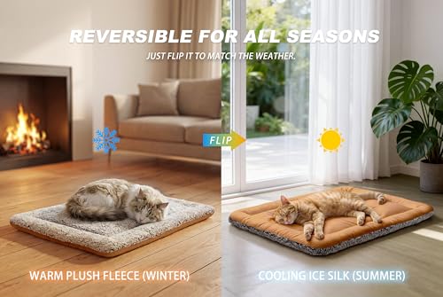 Self Warming Cat Bed (Dark Brown / 18"x24")