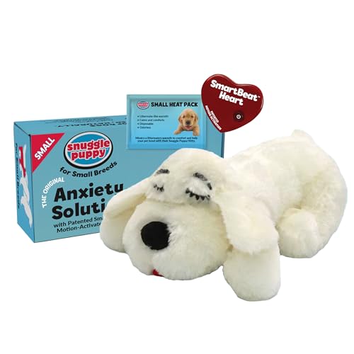 Snuggle Puppy Junior Heartbeat Toy (Cream)