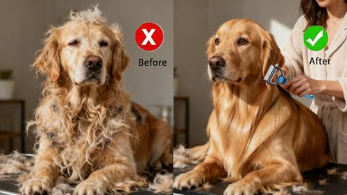 Dog Nail Clippers with Light (Nail Clipper & Brush (Best Value))