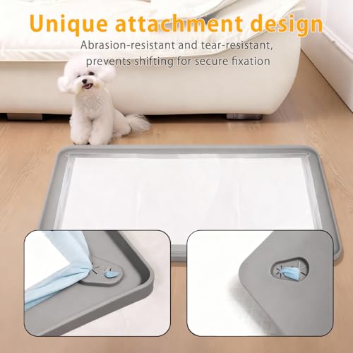 Dog Pee Pad Holder (Black / 24x16in)