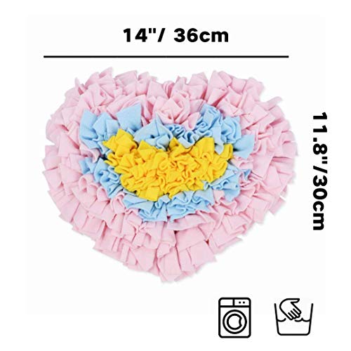 Small Dogs Slow Feeding Snuffle Foraging Mat Cloth for Puppies and Pets