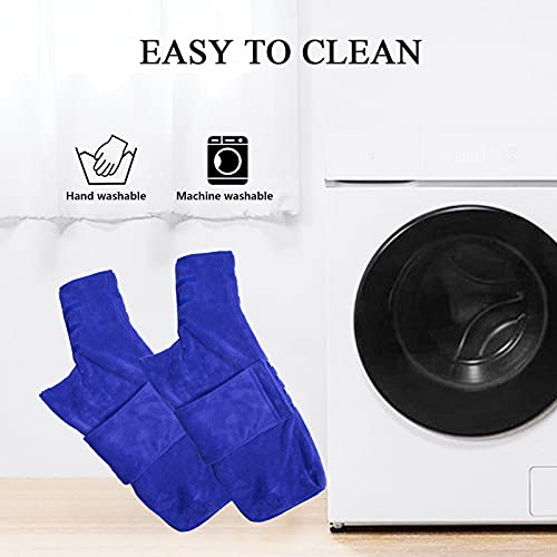 Pineapple Grid Fast Drying Super Absorbent Dog Cat Bath Robe Towel (Medium / Blue(Pineapple grid))