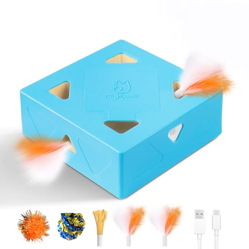 Interactive Cat Toy (Blue Normal / Large)