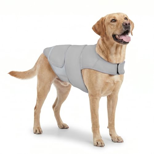Dog Anxiety Relief Calming Vest (Grey / L)