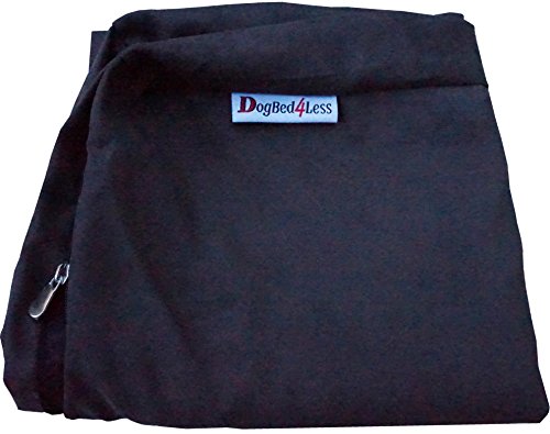 Orthopedic Gel Memory Foam Pet Dog Bed (Microsuede Espresso / 47"X29"X4" Inches)