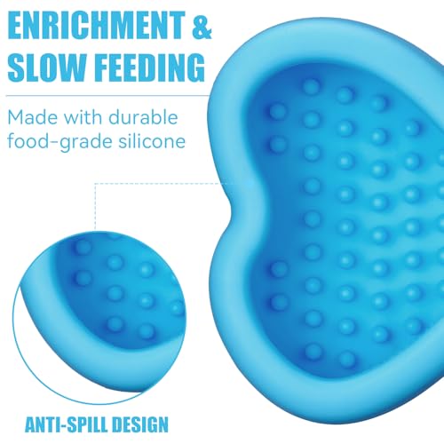 Lick Mat for Dogs (S / A-Light blue)