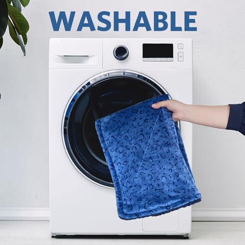 Self Warming Cat Bed (27 x 22 Inch / Blue)