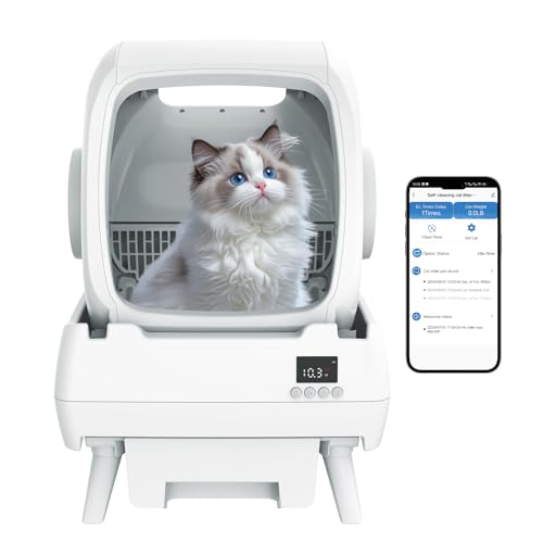 Automatic Cat Litter Box Self Cleaning