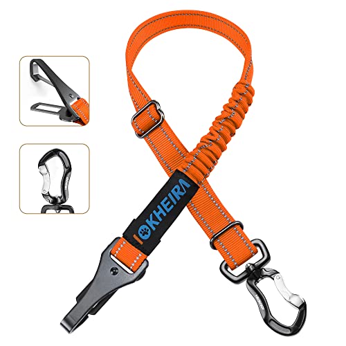 Orange Dog Seatbelt (Carrot Orange)
