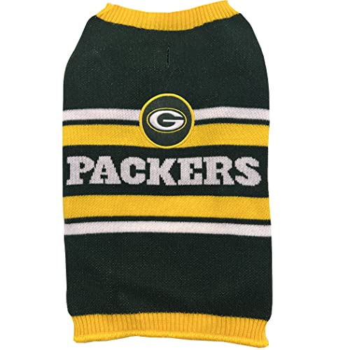 NFL Green Bay Packers Dog Sweater (X-Small / Green Bay Packers)