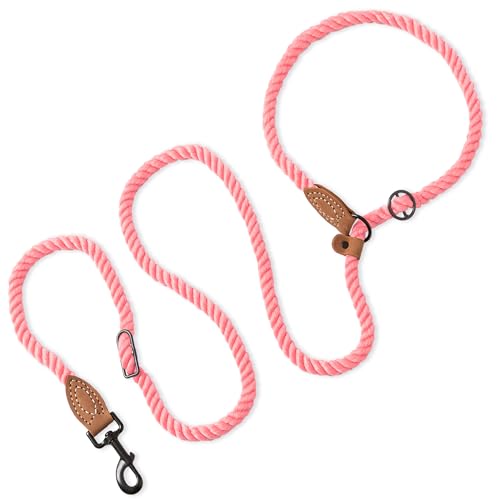 Hands Free Dog Leash (Coral Red / 7FT Hands Free)
