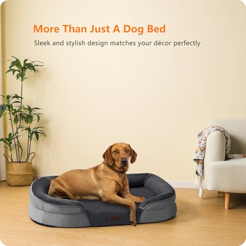 Orthopedic Waterproof X (X-Large(45 x 32 x 7 inch) / Dark Grey)