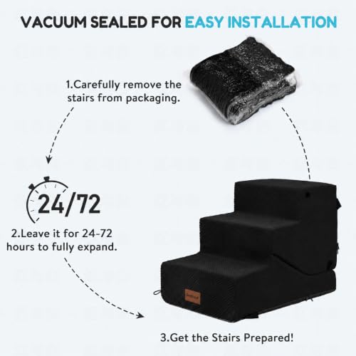 5 Step Dog Stairs and Ramp for Small Dogs and Cats