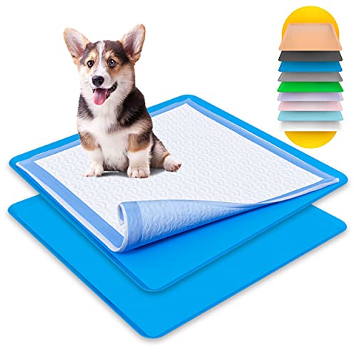 Dog Pee Pad Holder (Dark Blue / 2 Pack)