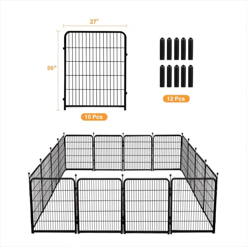 Doorless 56in (56''(H)-10panels-22.1ft(L) no gate)