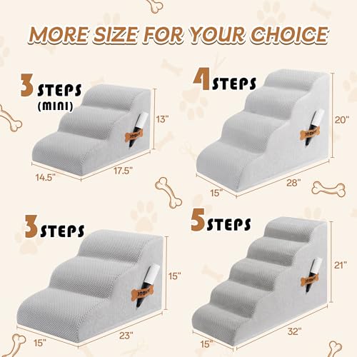 Dog Stairs Ramp for High Beds Couches