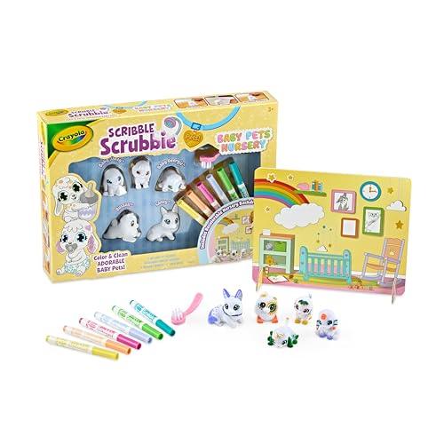 Scribble Scrubbie Baby Pets Nursery (Small / Baby Pets)