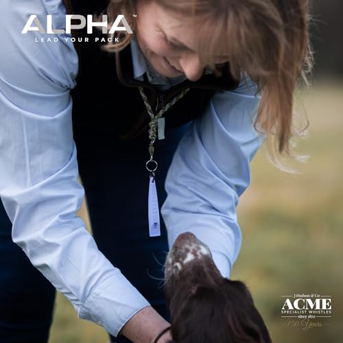 Alpha 211.5 Professional Dog Training Whistle with Enhanced Ergonomic Grip. BPA (Baby Blue)