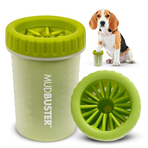 MudBuster Medium Dog Paw Cleaner (Green / Medium)