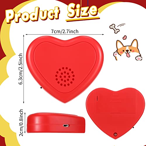4 Pcs Heartbeat Replacement Puppy Soother Heartbeat Simulator for Dogs Pet