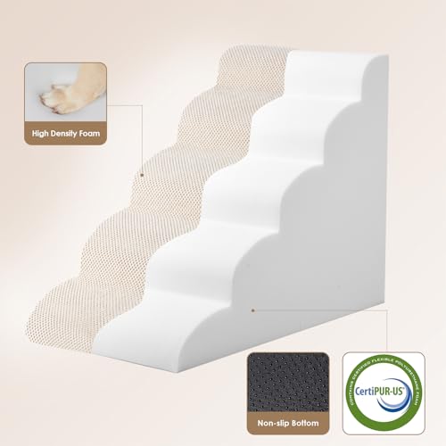 Curved Dog Stairs Ramp