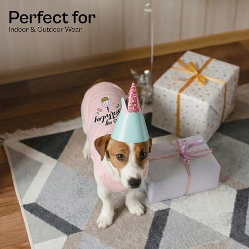 Dog Shirt 100% Cotton Shirts for Small Dogs (S)