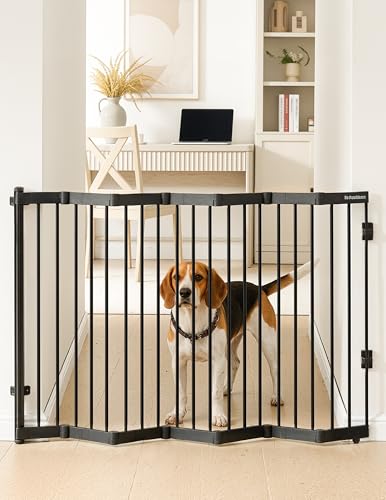Retractable Safety Gate (Black / 45" Wide, 30" Tall)