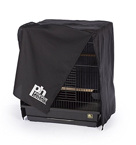Medium Bird Cage Cover (Black / 29.0"L x 20.0"W x 20.0"H)