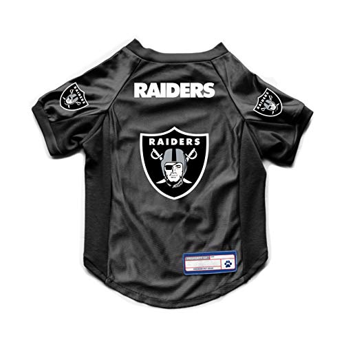 NFL Las Vegas Raiders Stretch Pet Jersey (Las Vegas Raiders / Medium)