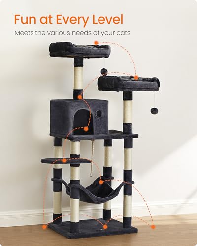 Cat Tree 55.8 (Smoky Gray)