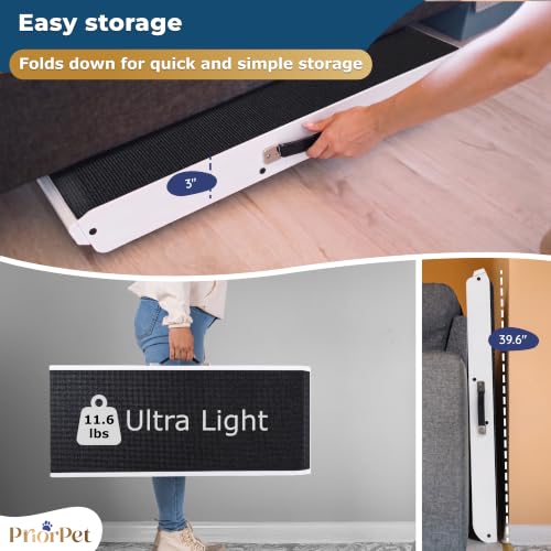 Dog Ramp for Couch (White)