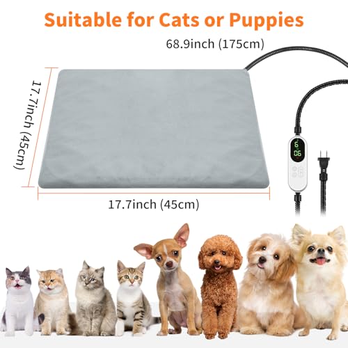 Pet Heating Pad (Gray)
