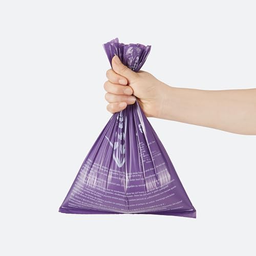 Premium Lavender Scented Standard Dog Waste Bags (Purple / 300 Bags)