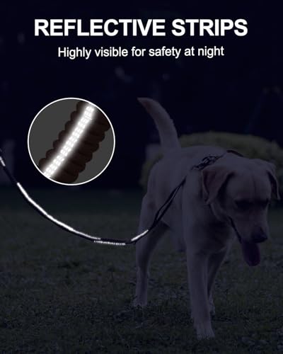 Tactical Bungee Dog Leash (Brown)