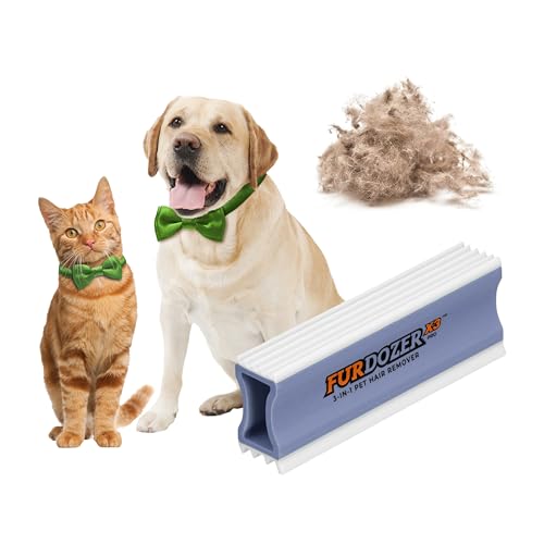 FurDozer Pet Hair Remover & Auto Detailing Tools (Purple / X3 PRO)