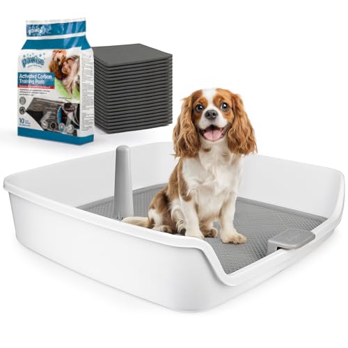 Dog Pee Pad Holder with Removable Post