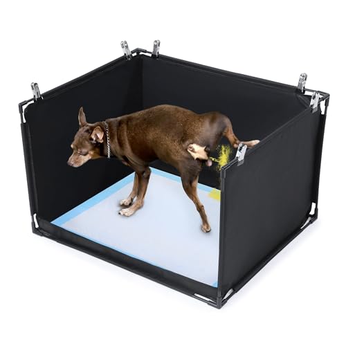 Dog Pee Pad Holder with High Walls (25.2"Lx21.3"Wx15.7"H)