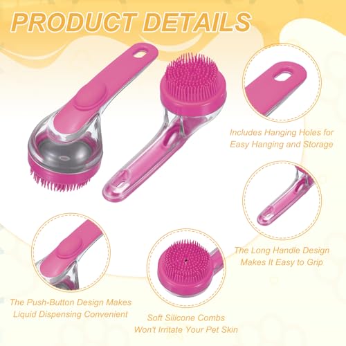 Pet Bath Brush (Pink)