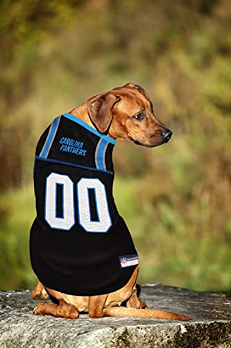 NFL NFC South Mesh Jersey for Dogs (Carolina Panthers / Medium)