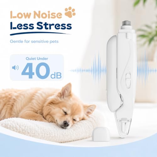 Dog Nail Clippers with Light and Dog Nail Grinder Quiet