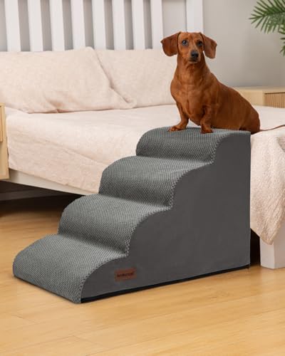 Dog Steps for Bed or Couch (Grey)