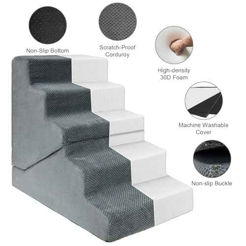 Dog Stairs for Small Dogs 22" H