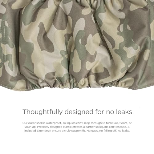 Washable Belly Bands for Male Dogs (Small (13-16") / Camo)