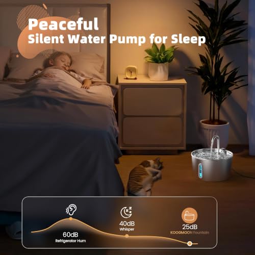 Cat Water Fountain Stainless Steel