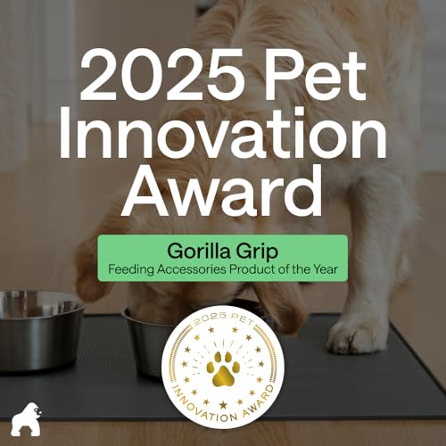 Dog Food Mat 100% Waterproof Silicone (Hunter Green / 26"l X 17"w)