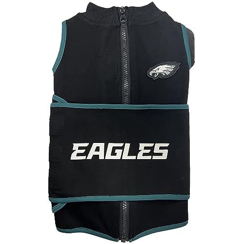 NFL Philadelphia Eagles Dog Anxiety Shirt Calming Soothing Solution Vest for Dogs (Philadelphia Eagles / Small)